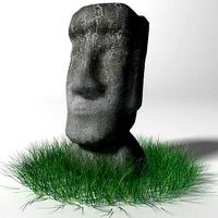 Moai statue