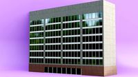 Long Rectangular Office Building