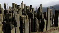 Post Apocalyptic Ruined City Pack