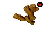 Fresh Ginger Root - Extreme Definition Scanned