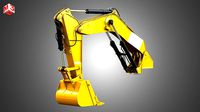 Hydraulic Excavator  Arm and Bucket  - 6015B
