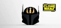 Pre Vizsla Clone Wars helmet STL file for 3d print
