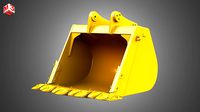Excavator Bucket - 6015B Hydraulic Mining Shovel