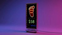 Hong Kong Culture series - Massage LED Advertisement Box