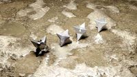 4 PC Caltrop Spikes