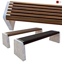 Banc public contemporain FORMA