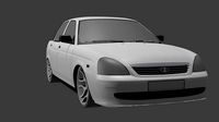 Russian Car Lada Priora
