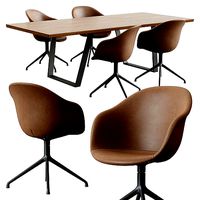 BoConcept Vancouver Table And Adelaide Chair