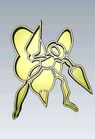 Pokemon Beedrill Cookie Cutter Stamp Cake Decorating