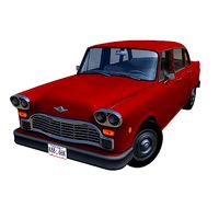 Classic american sedan