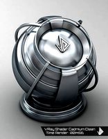 VRAY SHADER---METAL---Cadmiu