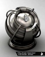 VRAY SHADER ---METAL---Stee