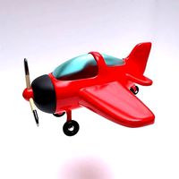 Stylized Cartooney Toy Airplane