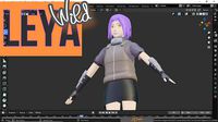 Leya 3D model