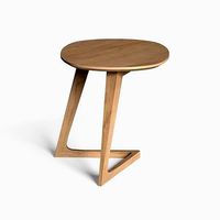 Mullaney C Table Maple finish