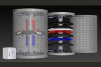 Electrogravitic Lift in a Vacuum Testing Environment Concept