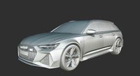 Audi RS6 Avant High detailed