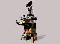 Post-Apocalyptic Outpost Tower