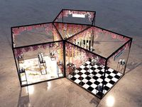 EVENT KIOSK FULL 3D SCENE