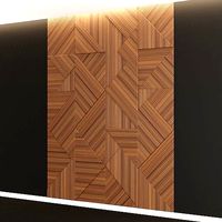 Headboard made of Wood MDF panels