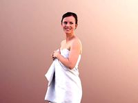 Nadin 10758 - Young Woman In Towel Smiling