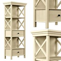 Bolanburg White and Gray Display Cabinet