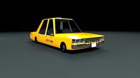 Cartoon Chevrolet Caprice Taxi