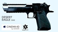 Desert Eagle 50AE - Cinema 4D Plus Other Formats