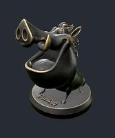 PBR Pumbaa Sculpt-oilRubbedGold