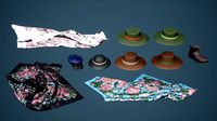 Hats Shawl Boot