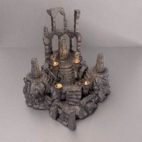 Ancient Runestones Tabletop Terrain 28 mm | 3D