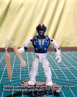 Mega Construx compatible Thundercats Panthro figure - Custom | 3D