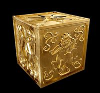 Caja armadura de Sagitario | 3D