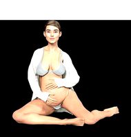 PREGNANT MOM 1 | 3D