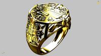 Saint Benedict Ring - Sao Bento | 3D