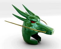 Casco Armadura de Dragon - Shiryu | 3D
