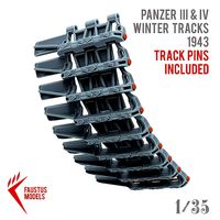 PANZER III IV Winter Tracks 1943  3D PRINT MODEL | 3D