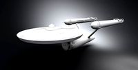 NCC 1701 Scale model | 3D