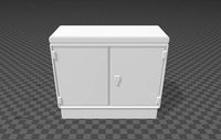 large outdoor electrical distribution box V2 | 3D