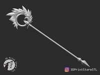 Nami Staff From League of Legends - Fan Art | 3D