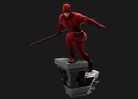 Daredevil Statues 3D Model Ready to Print | 3D