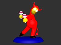 Evil Homer | 3D