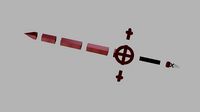 DEMON BLOOD SWORD FROM ADVENTURE TIME | 3D