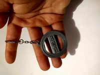 DAF Spinning Keychain | 3D