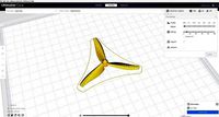 Drone propeller 3 blade | 3D