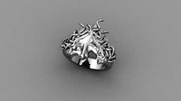 Ring Medusa 3d print model 1002 | 3D
