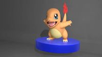 Pokemon charmander 3d print model 004 | 3D