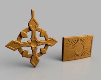 Dariax Necklace and Buckle - Critical Role | 3D