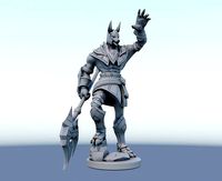 nasus League of Legends 3D print model | 3D