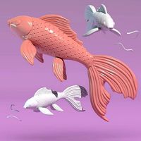 Pez koi | 3D
